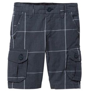 ✨Host Pick✨Boy’s Hurley gray plaid cargo shorts